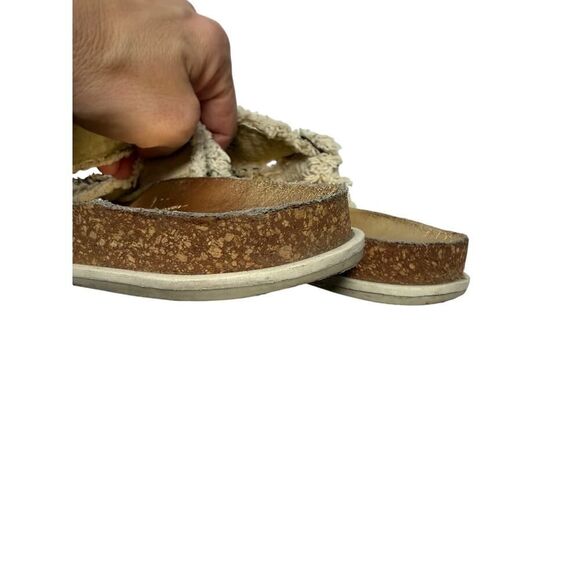 Free People Bali Shaggy Slide Sandals Women's Sz. 39 (US 8.5-9) - Picture 5 of 7